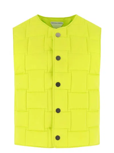 BOTTEGA VENETA WOMEN'S ACID NYLON PADDED VEST