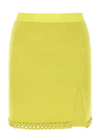 BOTTEGA VENETA WOMEN'S ACID WOOL MINI SKIRT