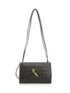 Bottega Veneta Women "andiamo" Clutch Bag In Brown