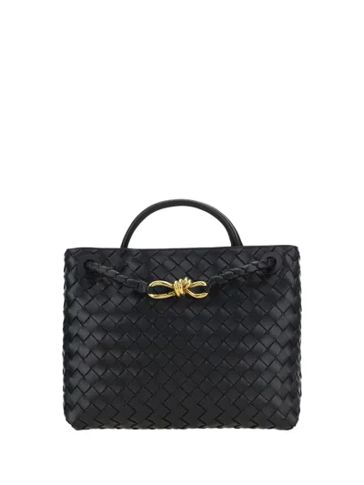 Bottega Veneta Women Andiamo Shoulder Bag In Black