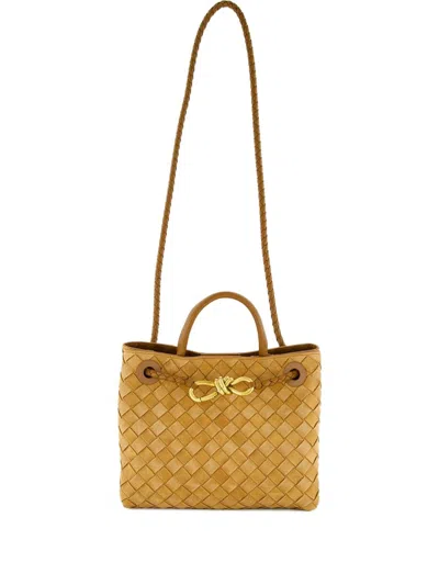 Bottega Veneta Women Andiamo Small Leather Tote Bag In Multi