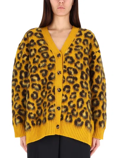 BOTTEGA VENETA BOTTEGA VENETA WOMEN ANIMAL CARDIGAN