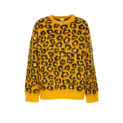 BOTTEGA VENETA BOTTEGA VENETA WOMEN ANIMALIER SWEATER