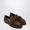 Bottega Veneta Mocassino Con Nappina In Suede Co 796696v3qe1 2113 In Black