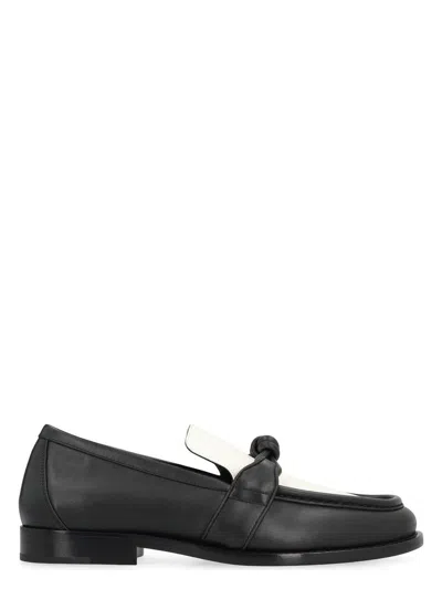 BOTTEGA VENETA WOMEN'S ASTAIRE LEATHER LOAFERS