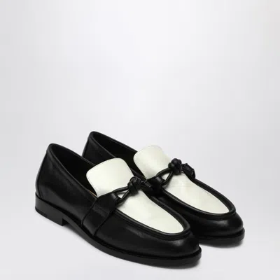 Bottega Veneta Women Astaire Loafers In Black/white
