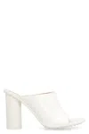 Bottega Veneta Atomic Heeled Mules In White