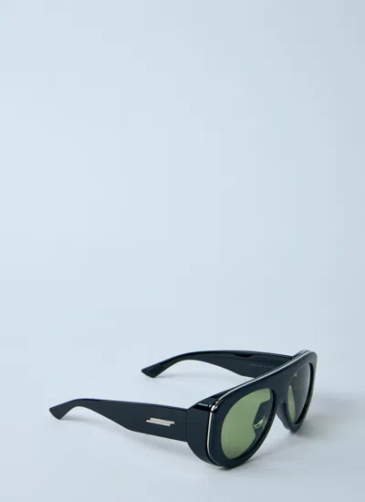 Bottega Veneta Women Aviator Sunglasses In Green