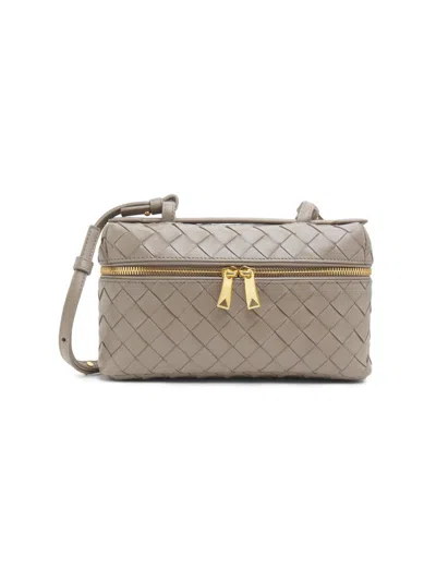 Bottega Veneta Women's Bang Bang Intrecciato Leather Crossbody Vanity Case Bag