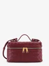 Bottega Veneta Women Bang Bang Leather Vanity Case With Intrecciato Motif In Multi