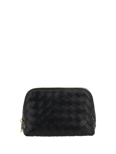 Bottega Veneta Women Beauty Case In Black