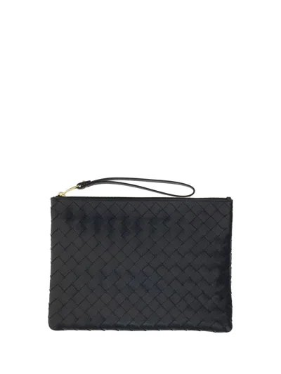 Bottega Veneta Women Beauty Case In Black