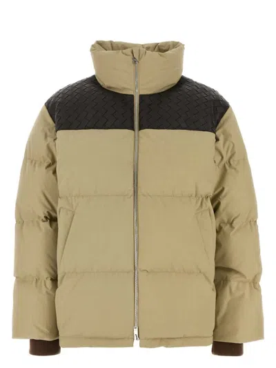 Bottega Veneta Women's Beige Cotton Down Jacket