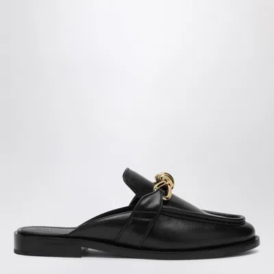 BOTTEGA VENETA BOTTEGA VENETA WOMEN BLACK ASTAIRE MOCCASIN SABOT
