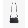Bottega Veneta Womens Black Loop Extra-small Leather Cross-body Bag In Black