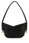 Bottega Veneta Women Black Nappa Leather Mini Solstice Shoulder Bag