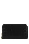 Bottega Veneta Women Leather Continental Wallet In Black