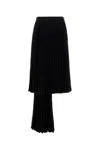Bottega Veneta Women's Polyester Pant-skirt In Black