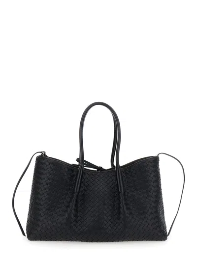 Bottega Veneta Black Pinacoteca Tote Bag
