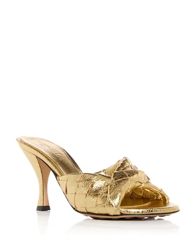 BOTTEGA VENETA WOMEN'S BLINK HIGH HEEL MULES