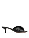 Bottega Veneta Blink Mule Sandal In Black