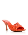 Bottega Veneta Blink Mules In New Orange
