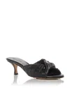 Bottega Veneta Women's Blink Twist Slide Sandals In Nero