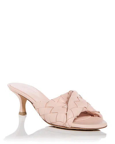BOTTEGA VENETA WOMEN'S BLINK TWIST SLIDE SANDALS