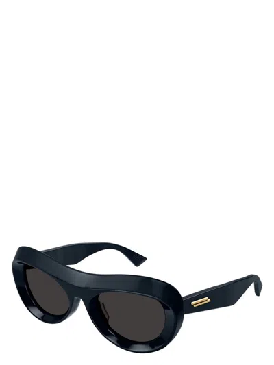 Bottega Veneta Women's Blue Acetate Sunglasses In Multi