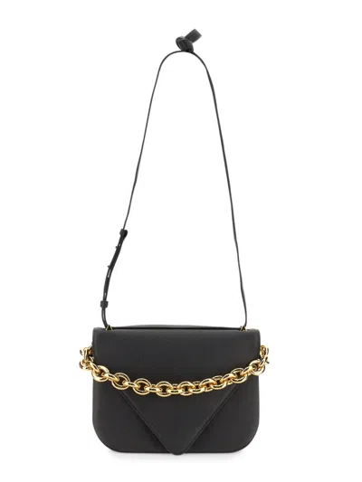 Bottega Veneta Women Borsa A Busta In Suede In Black
