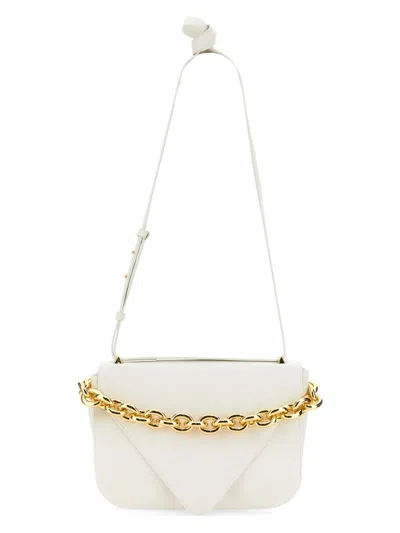 Bottega Veneta Women's Borsa Mount In White