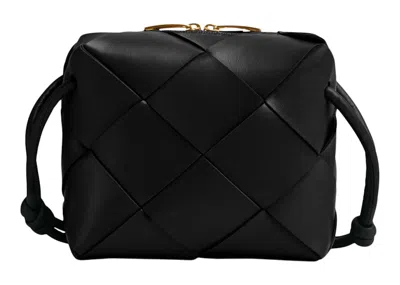 Pre-owned Bottega Veneta Women's  Cassette Camera Bag Mini In Black