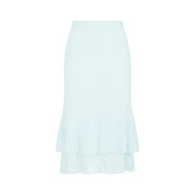 BOTTEGA VENETA BOTTEGA VENETA COTTON MIDI SKIRT WOMEN
