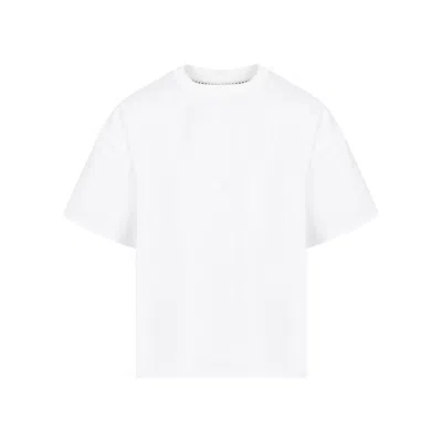BOTTEGA VENETA BOTTEGA VENETA DOUBLE LAYER STRIPED COTTON T-SHIRT WOMEN