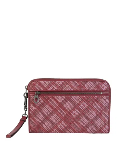 Pre-owned Bottega Veneta Women's  Intrecciato Woven Wristlet