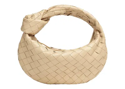 Pre-owned Bottega Veneta Women's  Jodie Mini In Porridge
