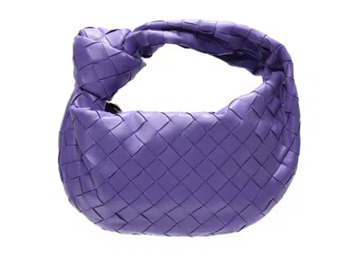 Pre-owned Bottega Veneta Women's  Jodie Mini Intrecciato In Purple