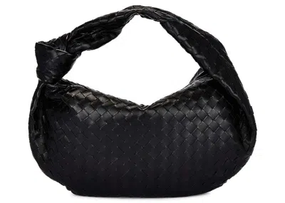 Pre-owned Bottega Veneta Women's  Jodie Top Handle Small In Black