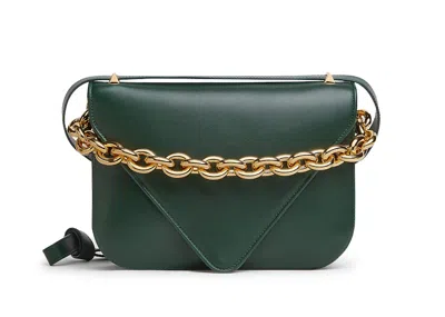 Pre-owned Bottega Veneta Women's  Matte Mount Medium In Raintree