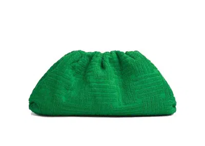 Pre-owned Bottega Veneta Women's  Pouch In Grass In Green