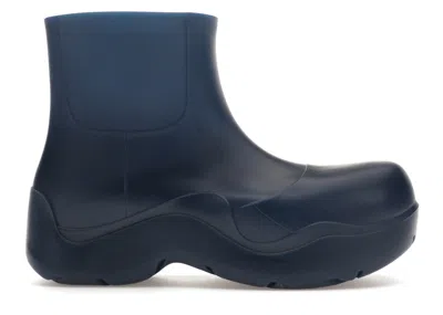 Pre-owned Bottega Veneta Women's  Puddle Ankle Boots Rubber Sneakers In Cruise