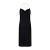 Bottega Veneta Stretch Viscose Dress In Black