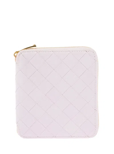 Bottega Veneta Women  Woman's Lilac Intreccio Nappa Leather Wallet In Purple
