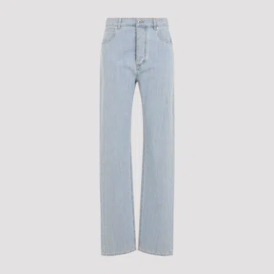 Bottega Veneta Women's Bottega-style Chambra Straight Jeans Pants In Blue