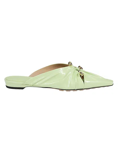 Bottega Veneta Women Bunnie Leather Mules In Multicolor