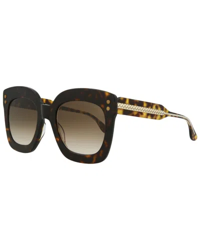Bottega Veneta Women's Bv0238s 51mm Sunglasses In Brown