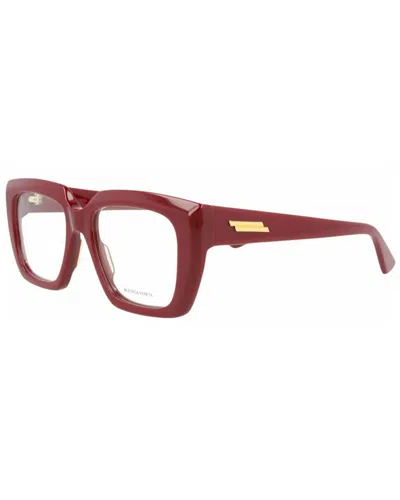 Bottega Veneta Women's Bv1032o 52mm Optical Frames In Red