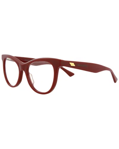 Bottega Veneta Women's Bv1064o 52mm Optical Frames In Red