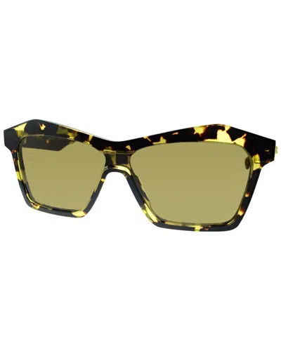 Bottega Veneta Women's Bv1093s 99mm Sunglasses In Brown
