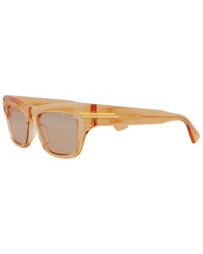 Bottega Veneta Women's Bv1122s 51mm Sunglasses In Orange